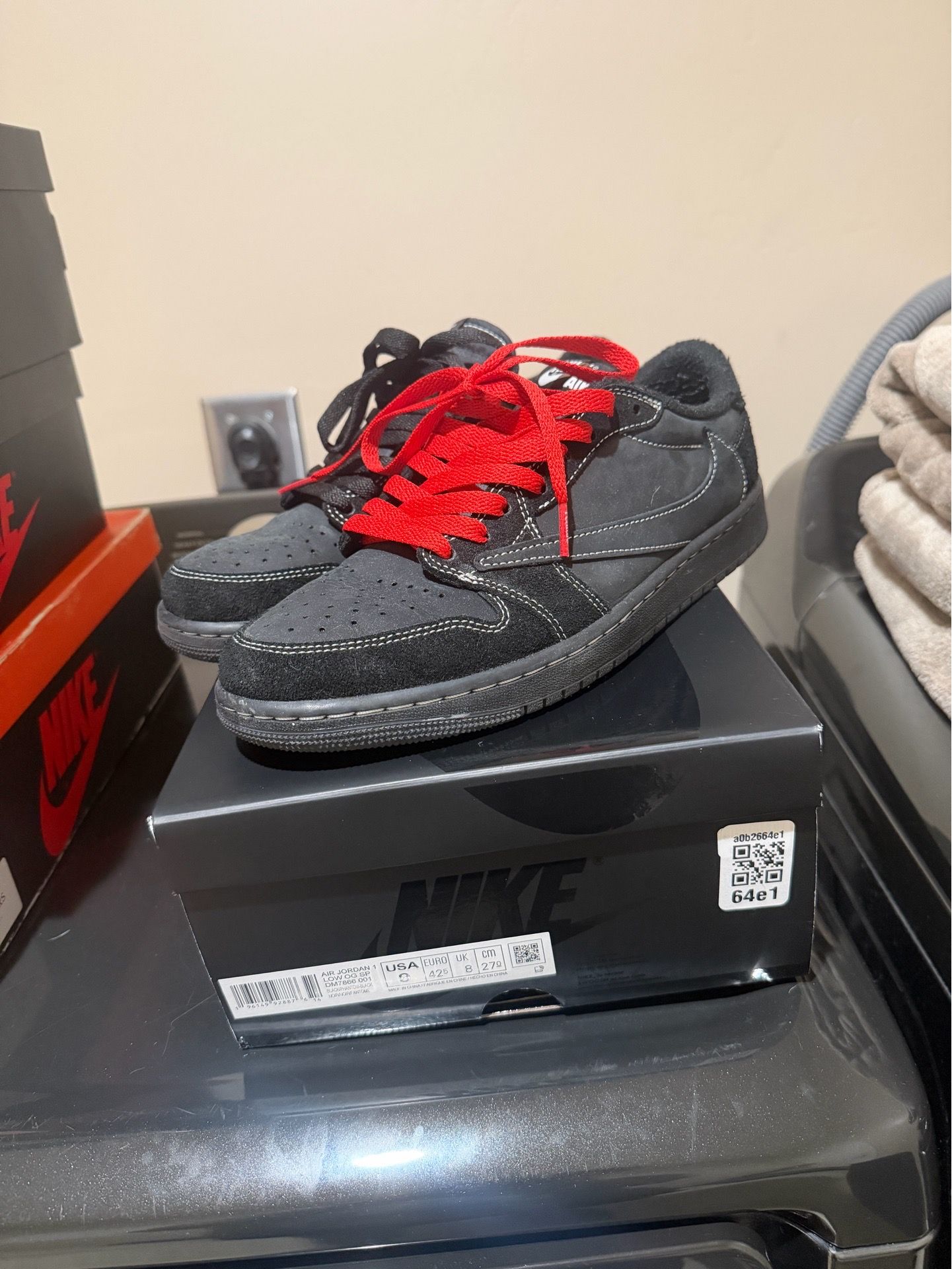 Air Jordan 1 Low Travis Scott “Phamtom” Sz 9