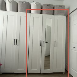 IKEA BRIMNES 3 Door Wardrobe 