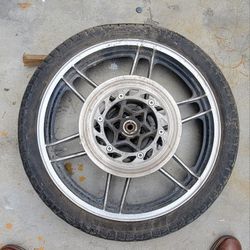 1983 TO 1986 HONDA CB MOTORCYCLE FRONT RIM DISC