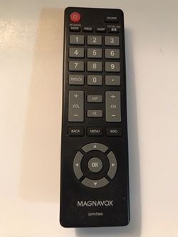Magnavox lcd led tv remote control