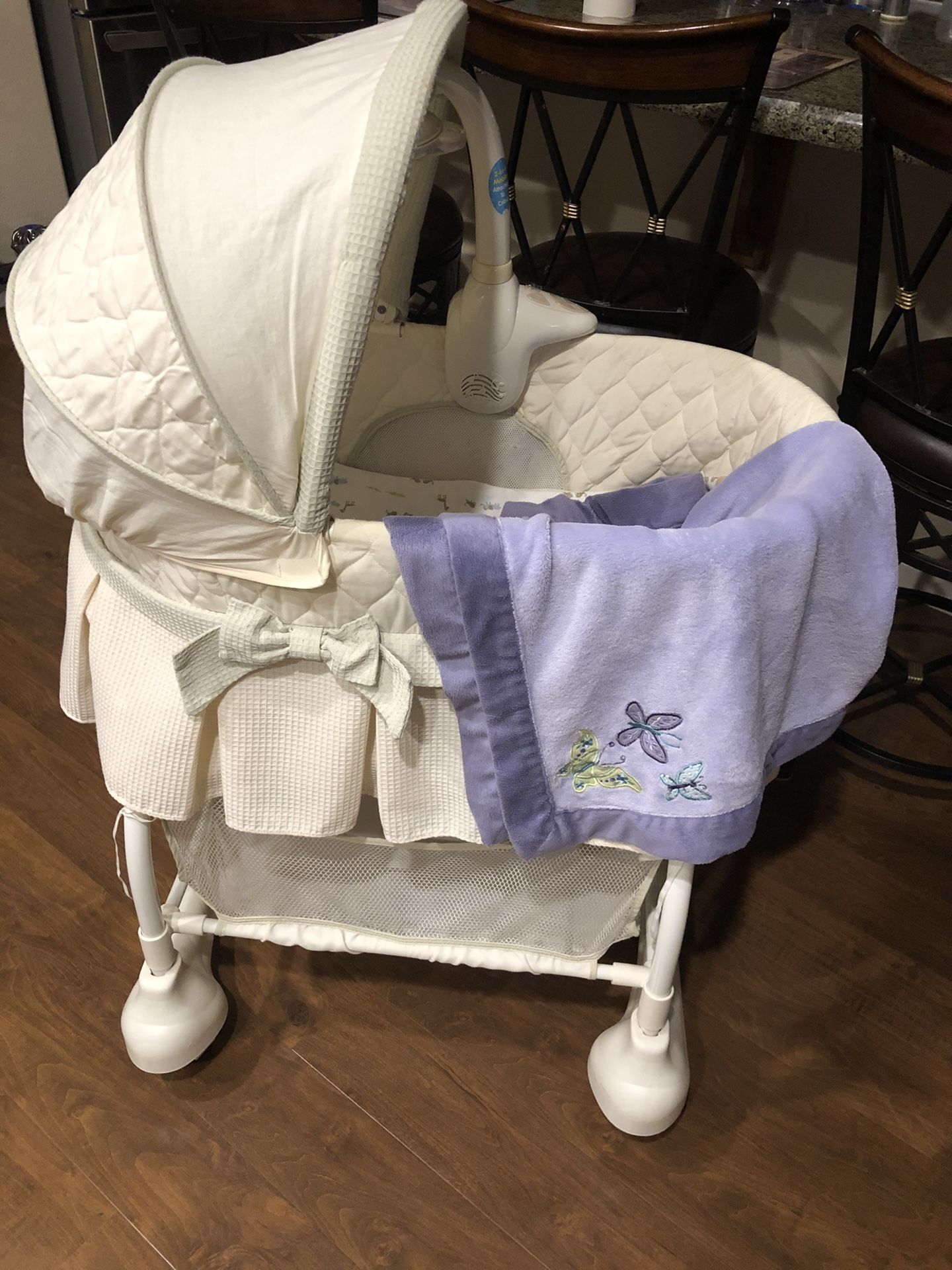 Kolcraft Cuddle ‘n Care Rocking Baby with Music, Sounds... for