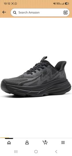 ALLSWIFIT Men's Slip On Walking Shoes Hands-Free Cushion Running Tennis ActiveSolid Non-Slip Comfortable Workout Gym Athletic Fashion Sneakers
