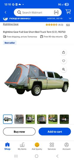 Rightline gear short bed truck tent