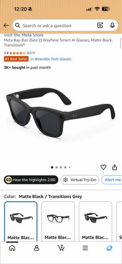 Rayban Meta Gen 2
