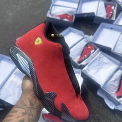 Jordan 14 Ferrari Size 12 