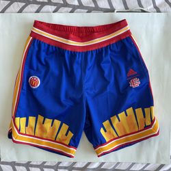 Eric Emanuel X Adidas McDonald’s All American Shorts Sz M 100 % Authentic