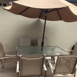 Rectangular Table With 6 Chairs