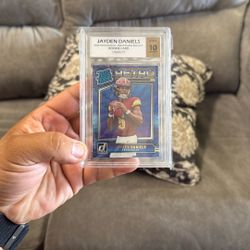 Jayden Daniel’s  Rookie Card Graded CGS 10