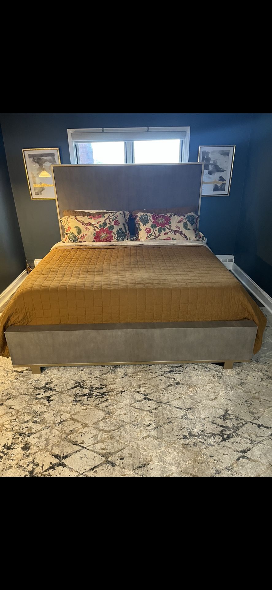 King Bed W/ Box Springs