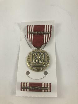U.S. Army Good Conduct Medal Set on Original Card – Never Issued $40