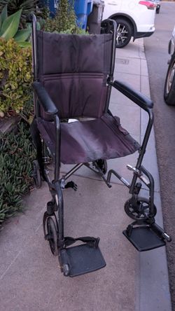 Drive transport chair wheelchair folding wheel chair works well