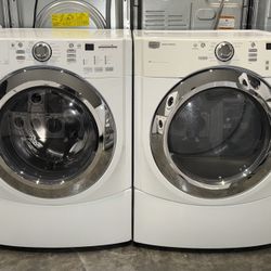 MAYTAG XL CAPACITY WASHER DRYER ELECTRIC SET FREE DELIVERY 