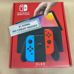 Nintendo Switch Oled Game Console New - Pay $1 today and pay the rest later -