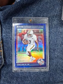 2024 score artists proof 34/35 Frank Gore Jr. Rookie card