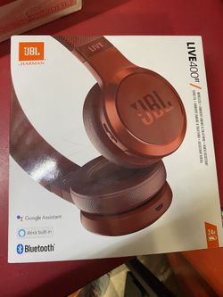 JBL LIVE 400BT Wireless Bluetooth On-Ear Headphones with Built-in Microphone