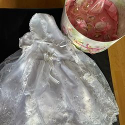 Baptism Dress/ Vestido De Bautistmo 