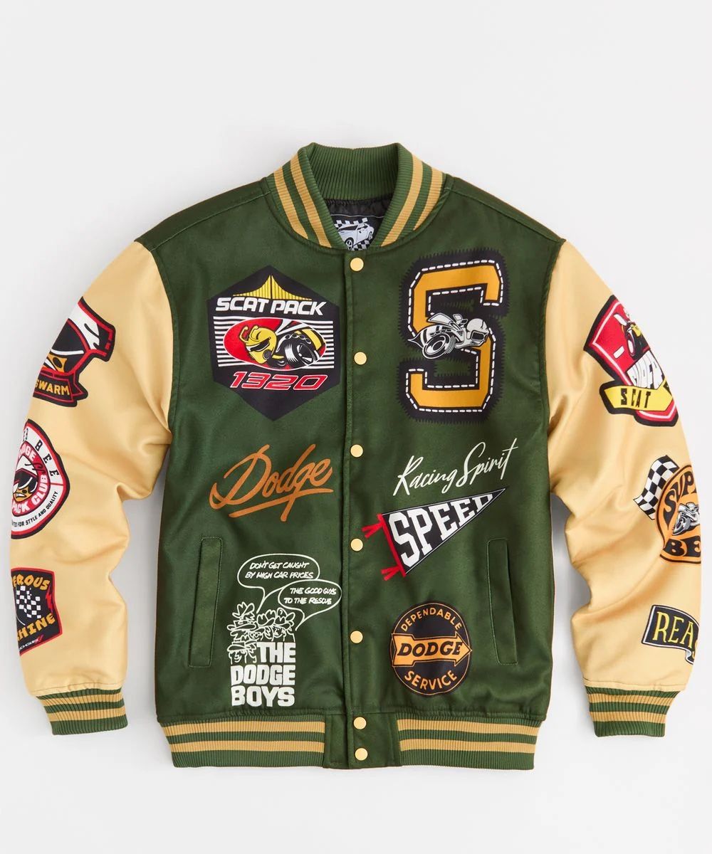 Dodge X Reason Varsity Jacket