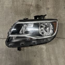 2015-2021 Chevy Colorado LT Z71 ZR2 Black Trim Projector Headlight Left Driver