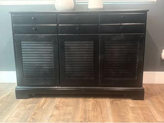 Wooden Cabinet- Black