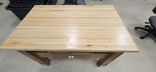 Walnut Butcher Block Table / Island