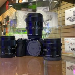 Sony A6700 With Sigma 24mm F3.5 Sigma 65mm F2 And Sigma 90mm F2.8 