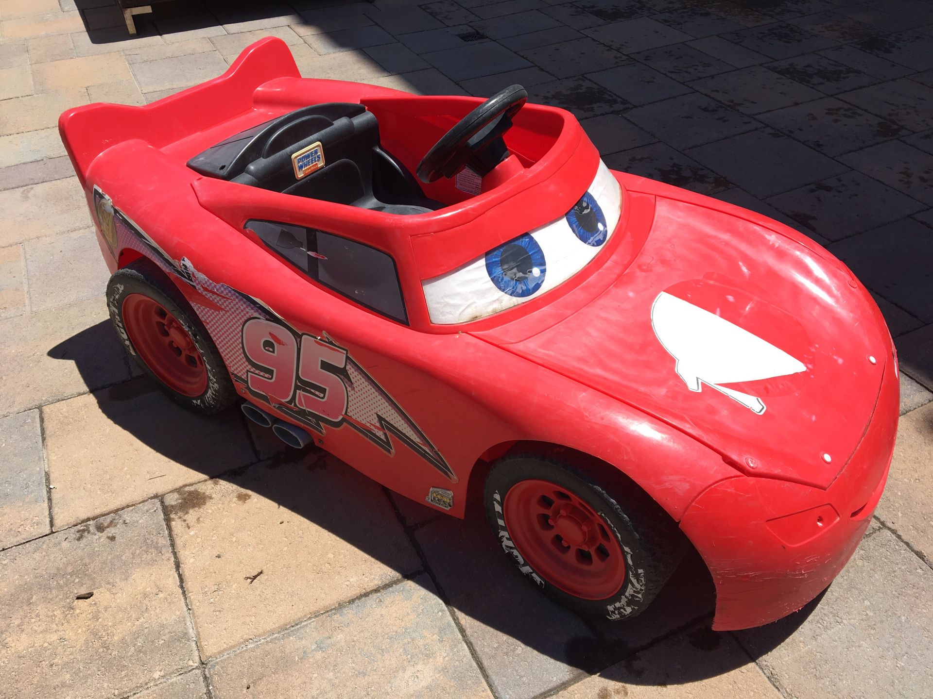 Lightning McQueen Electric Car - With Battery Charger