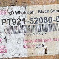 Scion XD OEM Wing Black