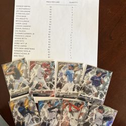 2026 Bowman Electric Sluggers Inserts