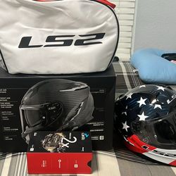 LS2 FF327 Challenger Carbon Motorcycle Helmet