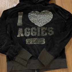 Vintage Pink Victoria Secret Collegiate Collection Jacket 