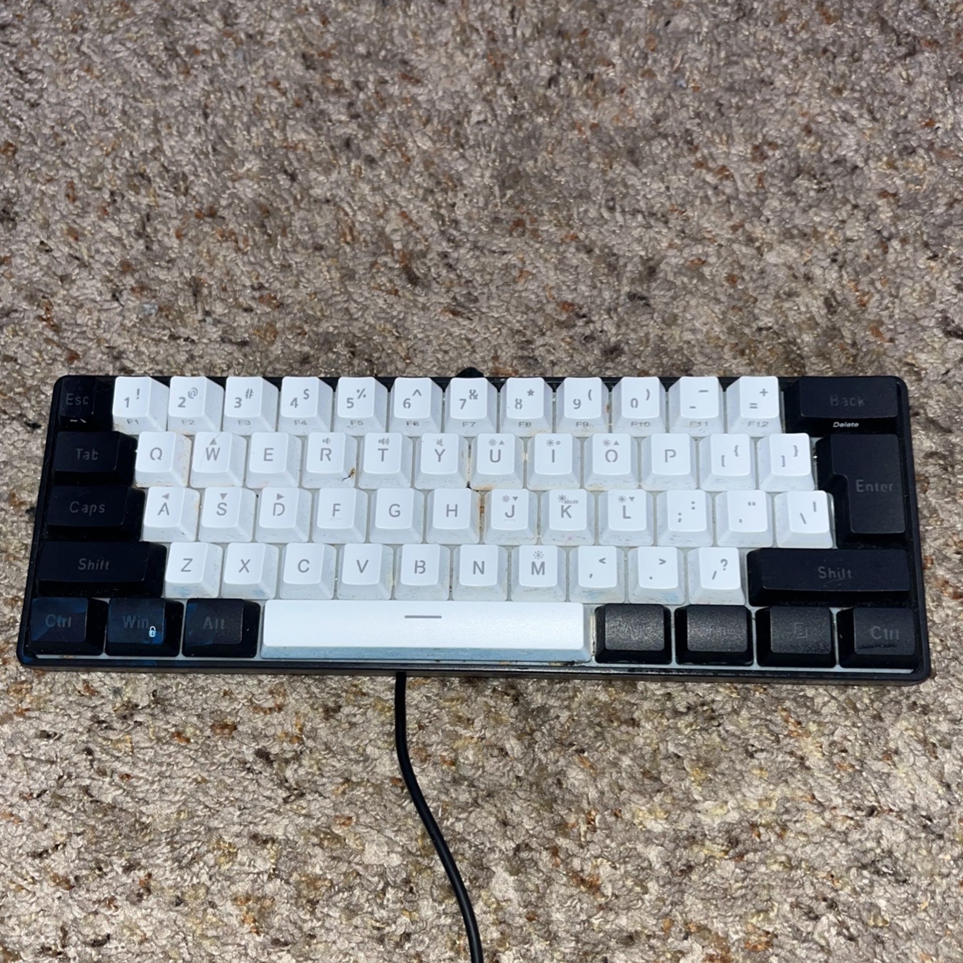 snow stone led keyboard 