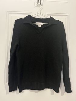 Carolyn Taylor Women’s Size Small Long Sleeve Black Sweater