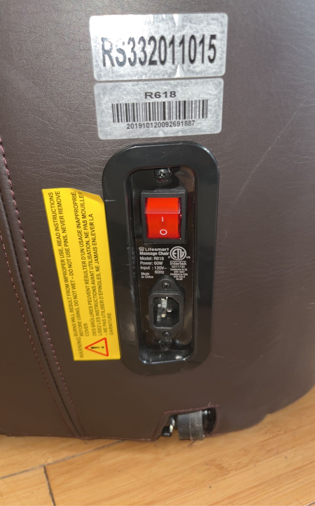 Lifesmart Massage Chair for Sale in West Chicago IL OfferUp