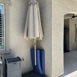 Pool Umbrella With Stand