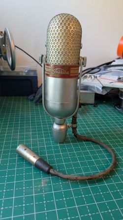 Vintage Toshiba Type G Cardioid Ribbon Microphone