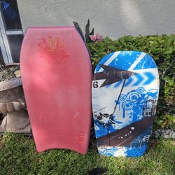 BOOGIE BOARDS.   BOTH. ONLY $24