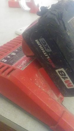 Milwaukee drill. M18 red lithium xc 4.0