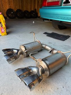 2022 Wrx axle back mufflers