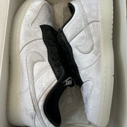 Nike Dunk Low Clot Fragment White Size 9.5 