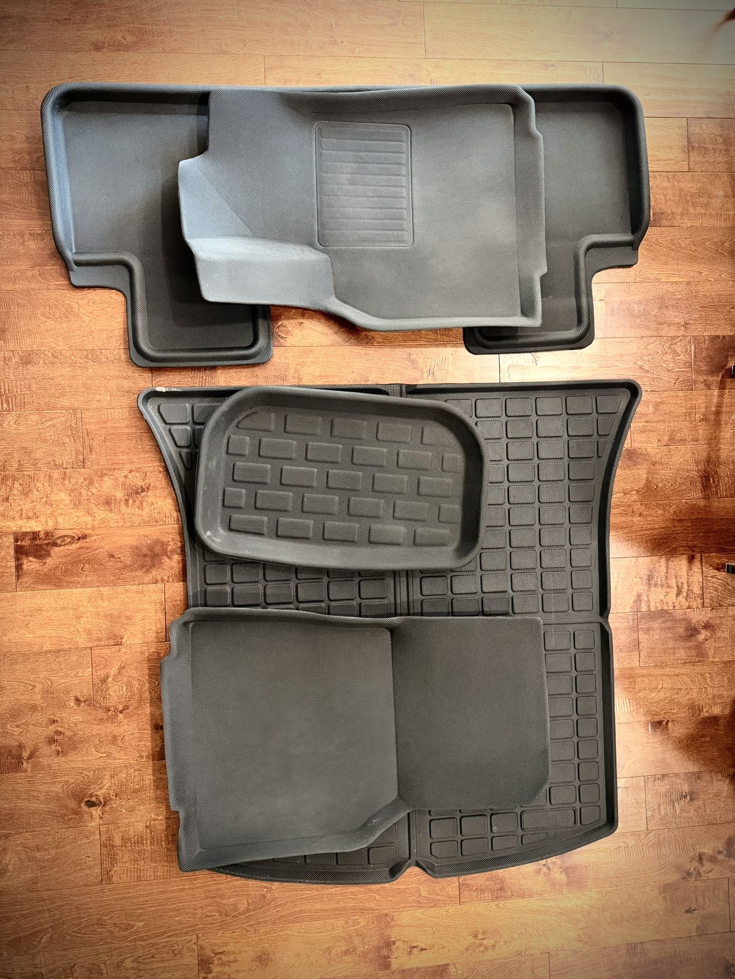 Tesla Model Y All Weather Mats with Roof Shade