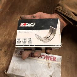 King Main Bearing Set MB554AM010; AM-Series .010 for 265-327