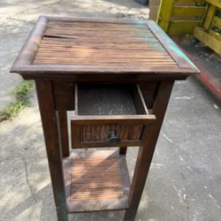 Wooden Plant Table 