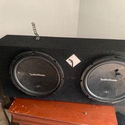 12’ Subwoofer With Complete system 