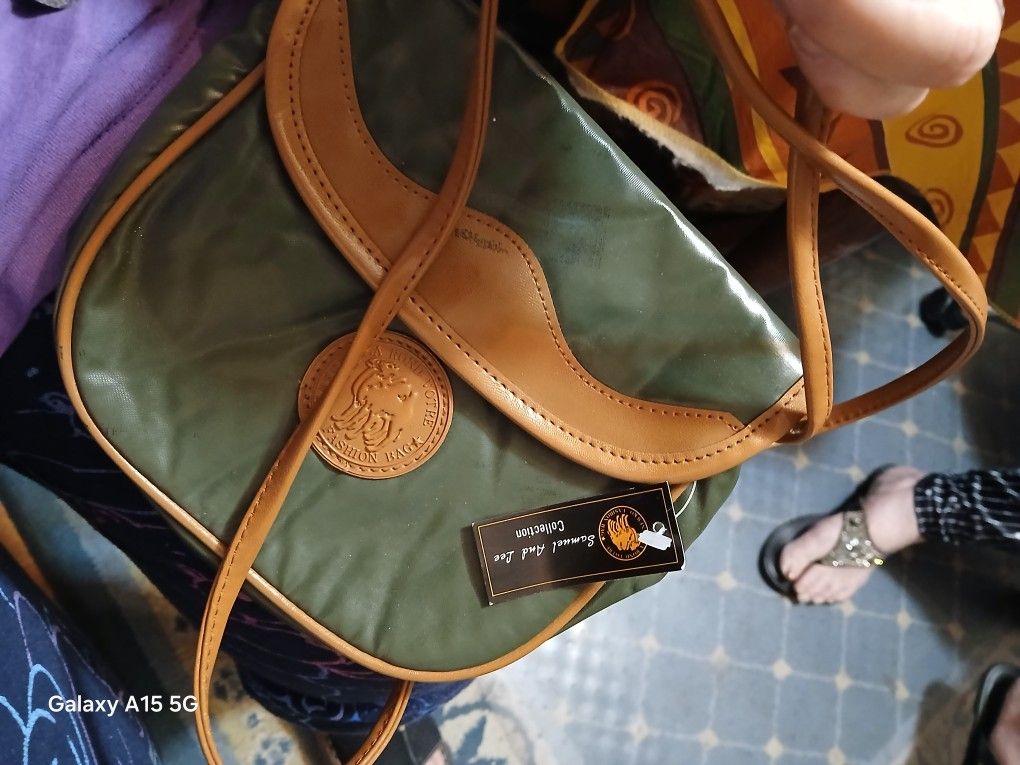 The Only One Left Camal Buck Purse