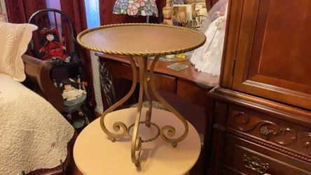 Antique Iron Small Table