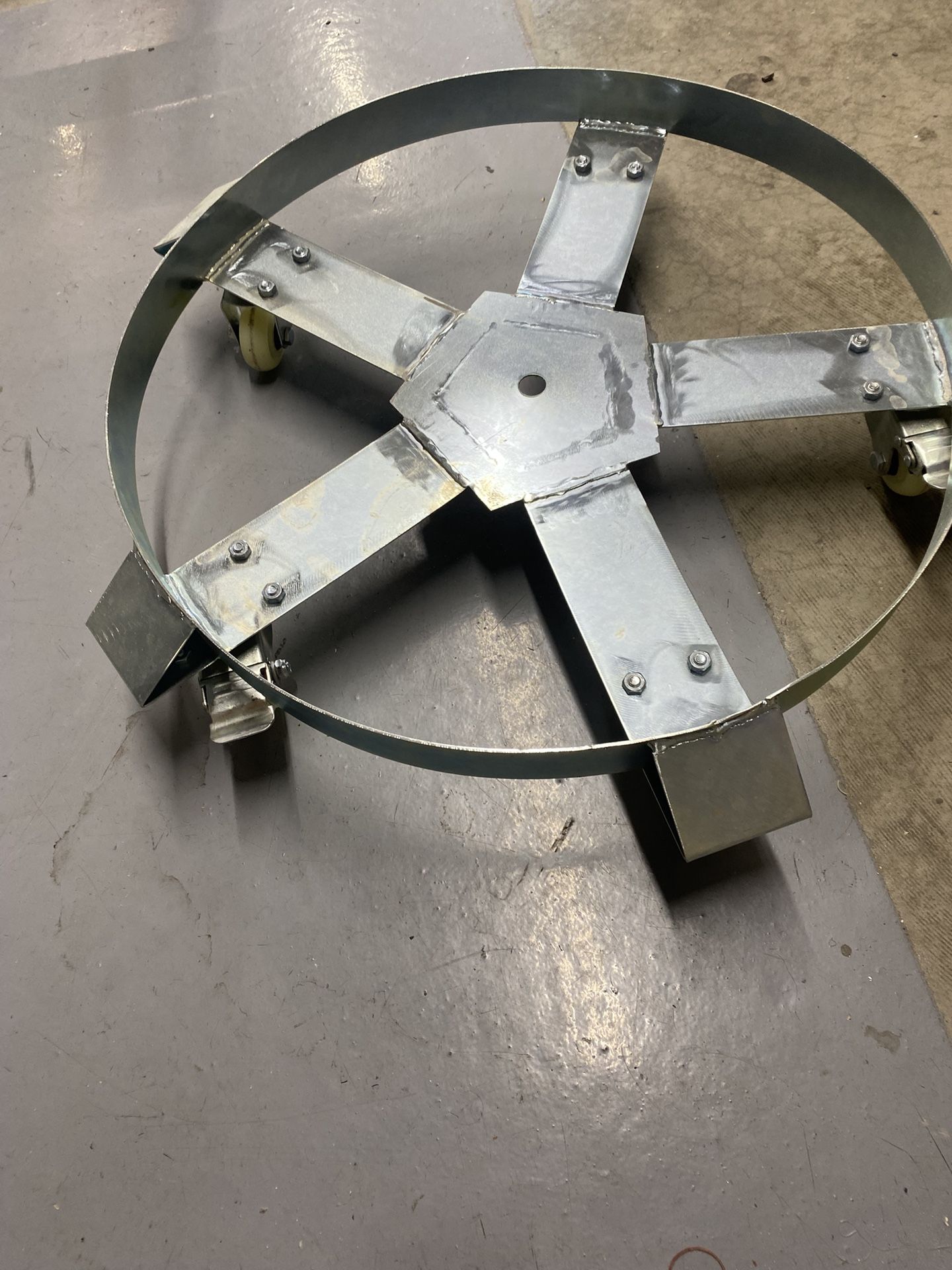 Stainless Steel Drum Dolly