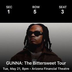 Gunna : The Bittersweet Tour 