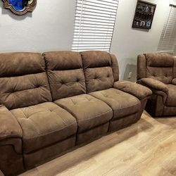 Couch and Recliner