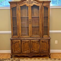 70s China Cabinet REALLY NICE!!!