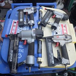 Porter-Cable pneumatic nailers      Clavadoras neumáticas Porter-Cable 